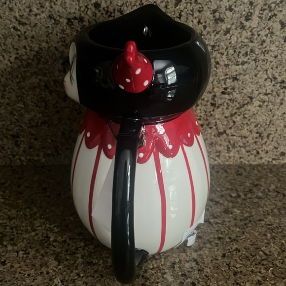 Johanna Parker Valentine’s day Cat Red Pitcher - Picture 3 of 7